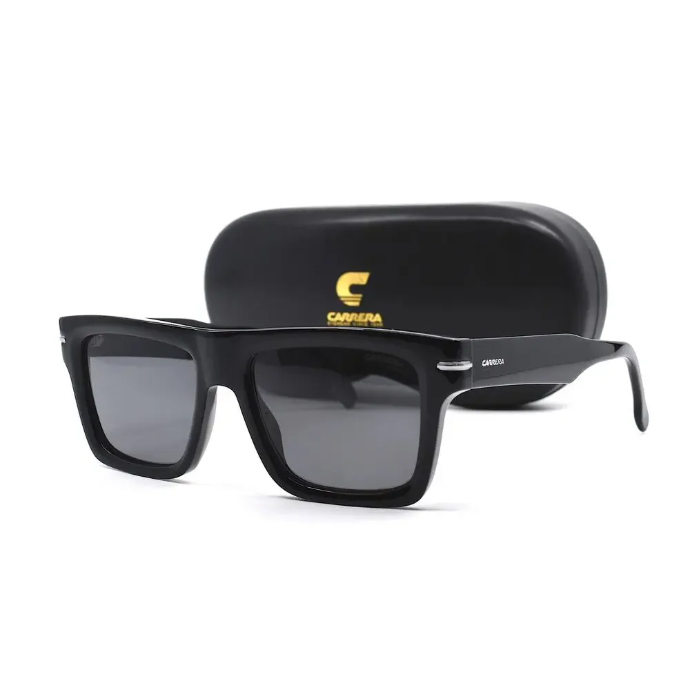 NEW CARRERA 305/S BLACK GREY POLARIZED AUTHENTIC SUNGLASSES